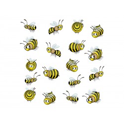 Наклейка "Бджілки"