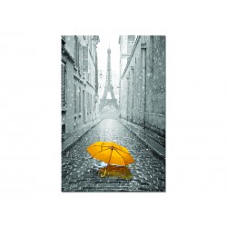 Постер на склі "Жовта парасоля"
