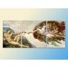 Модульная фотокартина "Фреска Микеланджело"
