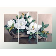 Модульная фотокартина "Белая орхидея"