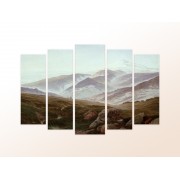 Модульна фотокартина "Ісполінови гори. Каспар Давид Фрідріх"