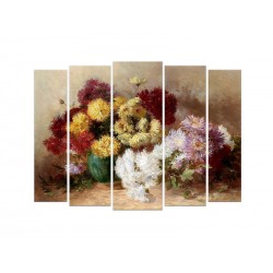 Модульная фотокартина "Букет цветов. Ханс Зацка"