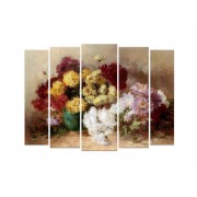 Модульна фотокартина "Букет квітів. Ганс Зацка"