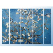 Модульна фотокартина "Квітучі гілки мигдалю. Вінсент ван Гог"