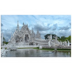 Фотокартина "Ват Ронг Кхун. Храм в Таїланді"