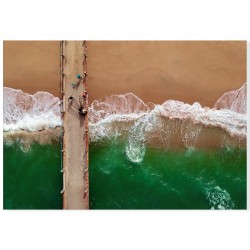 Фотокартина "Изумрудное море"