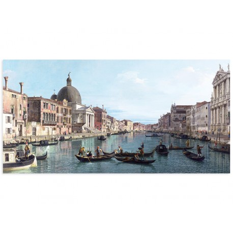 Фреска "Венеция: верховье гранд канала. Симеон Пикколо"
