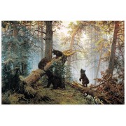 Фреска "Утро в сосновом лесу. Иван Шишкин"