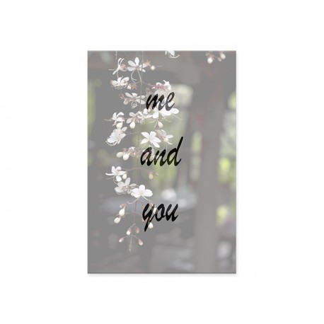 Фотокартина "me and you"