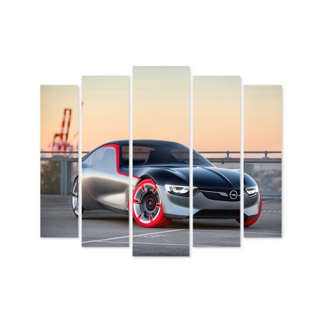 Модульная картина "Opel gt concept"