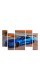 Модульна картина "Mustang GT Blue Chrome"
