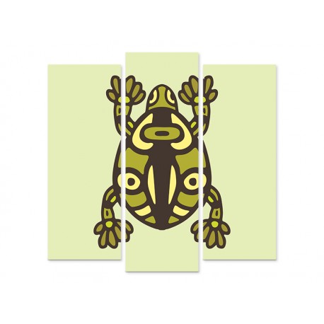 Модульна картина "Leopard Frog"