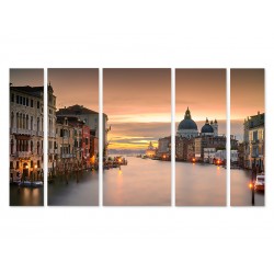 Модульная картина "Большой СфинксГранд канал в Венеции, Италия"