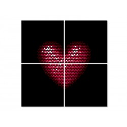 Модульная картина "Heart"