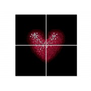Модульная картина "Heart"