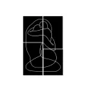 Модульна картина "Fondness" Модульна картина "Fondness"
