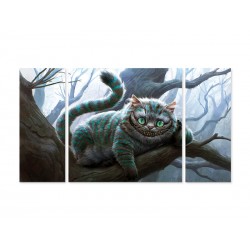 Модульна картина "Чеширський кіт"