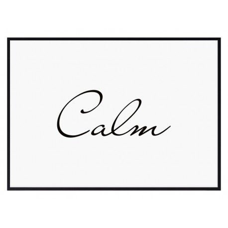 Постер в рамке "Calm"