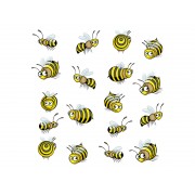 Наклейка "Бджілки" комплект