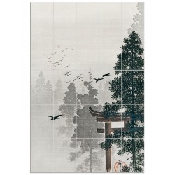 Панно "Pine Trees. Japanese Art"