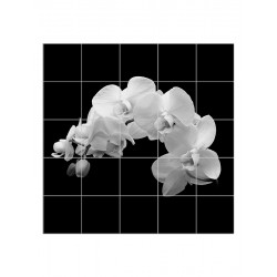 Панно "Белая орхидея"