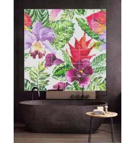 Панно "Tropic mosaic"