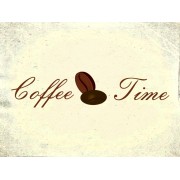 Наклейка "Час пити каву"