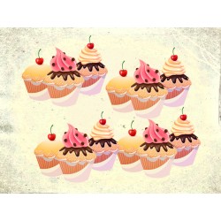 Наклейка "Cupcakes"