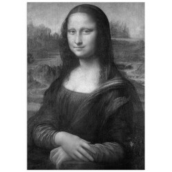 Постер "Мона Ліза. Леонардо да Вінчі" 