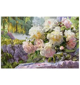 Панно "Пионы. Збигнев Копаня"