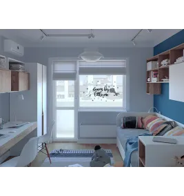 Наклейка "Динозаврики на хмарах" комплект