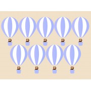 Наклейка "Воздушный шар" комплект