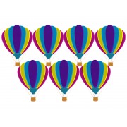 Наклейка "Воздушный шар" комплект