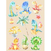Наклейка "Dinosaurs" комплект