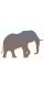 Наклейка "Слон"