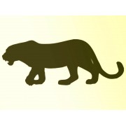 Наклейка "Пантера" колір на вибір