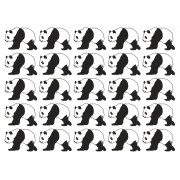Наклейка "Панда" комплект