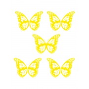 Наклейка "Метелики" колір на вибір
