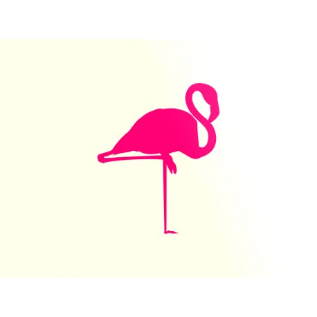 Наклейка "Фламинго"