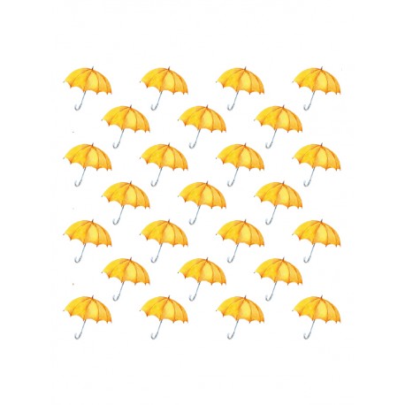 Наклейка "Зонтик" комплект