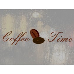 Наклейка "Час пити каву" комплект