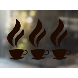 Наклейка "Кофе" цвет на выбор