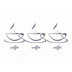 Наклейка "Coffee" цвет на выбор