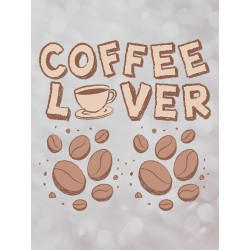 Наклейка "Coffee lover" комплект
