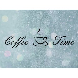 Наклейка "Время пить кофе" комплект