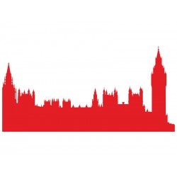 Наклейка "Лондон" цвет на выбор