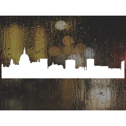 Наклейка "City" колір на вибір