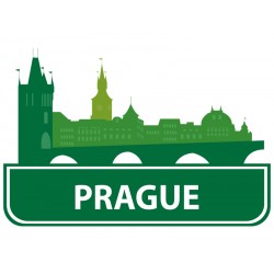 Наклейка "Prague"