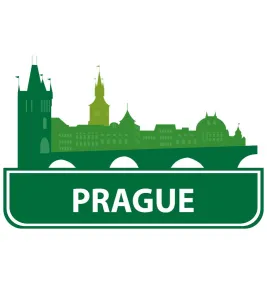 Наклейка "Prague"