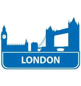 Наклейка "London"